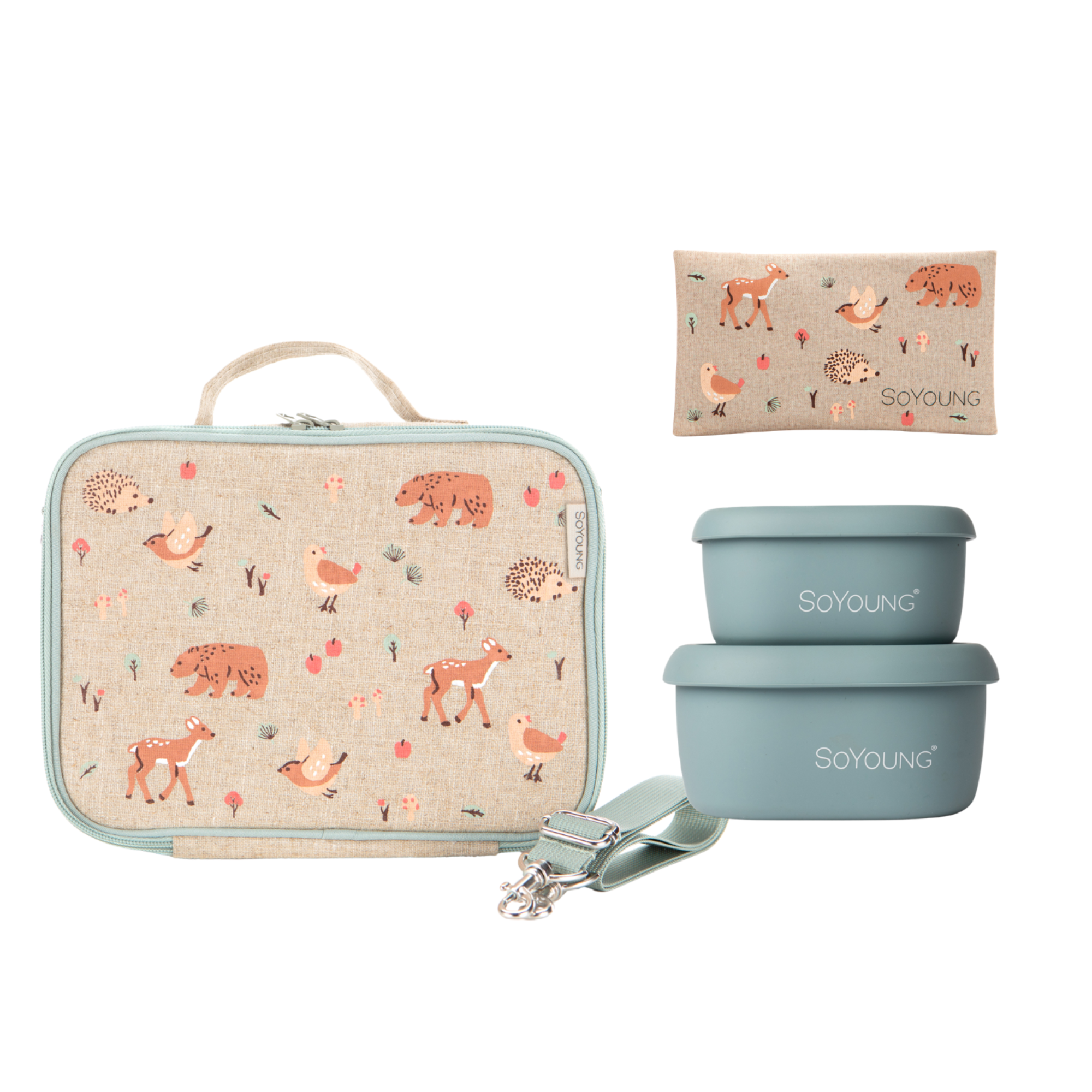 Kids Ultimate Lunch Bundle - Forest Friends - 4pc