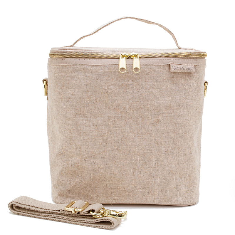 Stylish & High-Quality Beige Insulated Lunch Bag in Premium