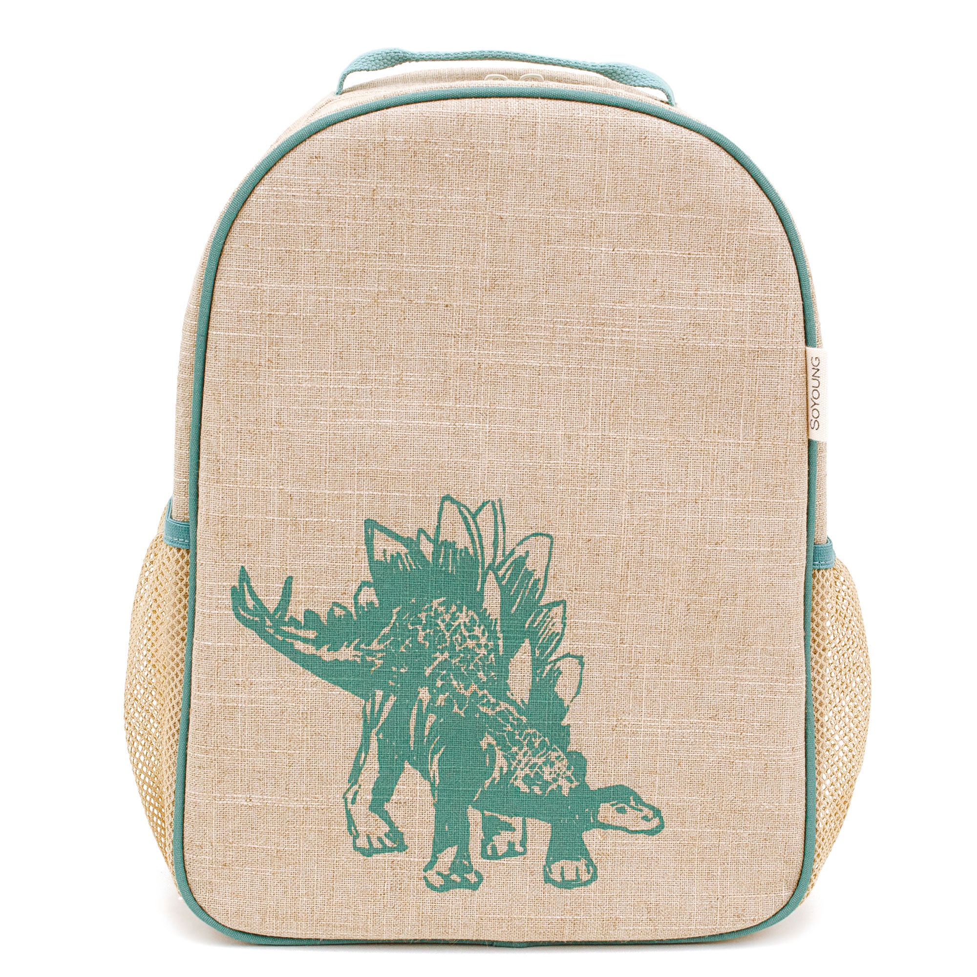 Green Stegosaurus Toddler Backpack