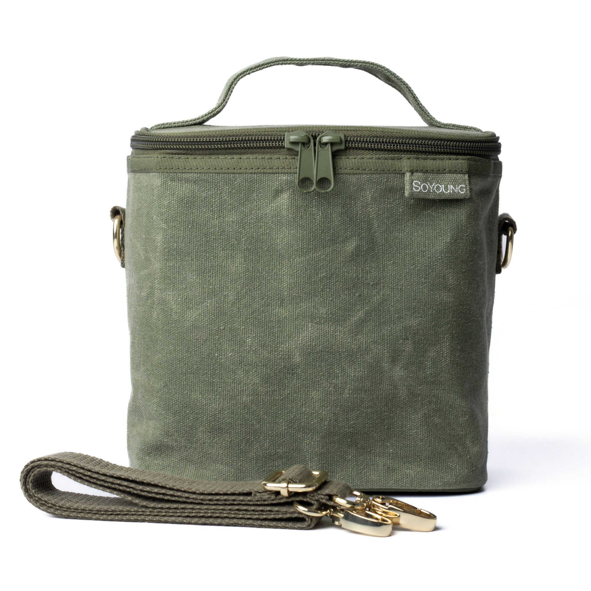 Sage Green Waxed Canvas Bundle - 2pc