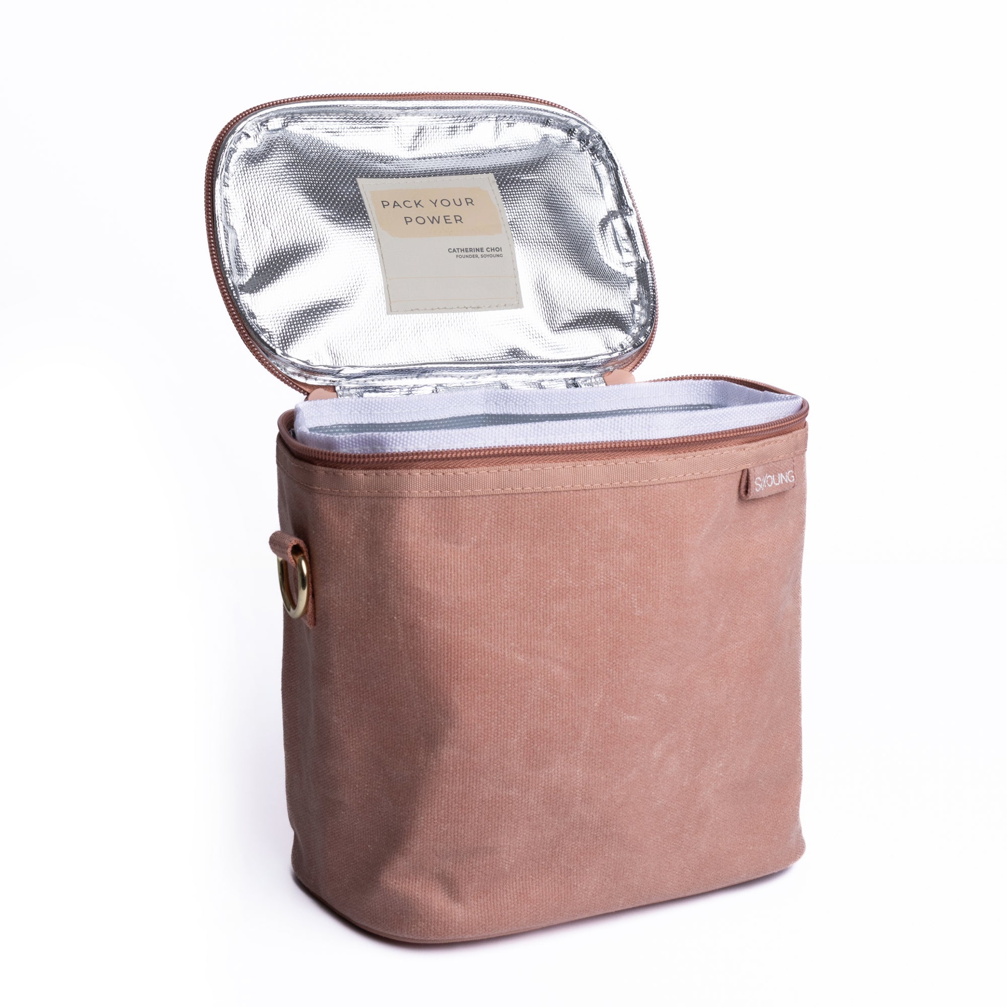 Nude Pink Petite Lunch Poche