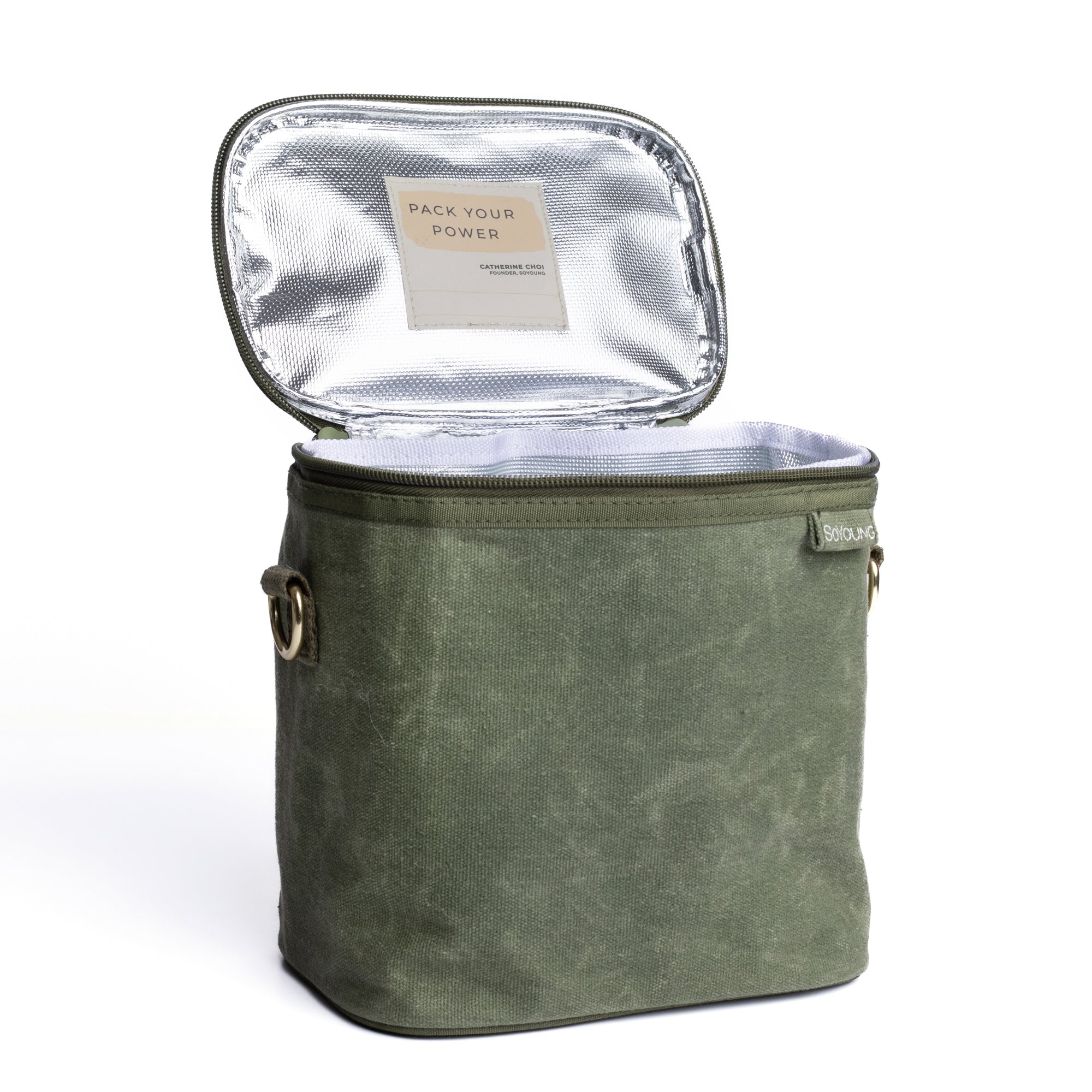 Sage Green Petite Lunch Poche