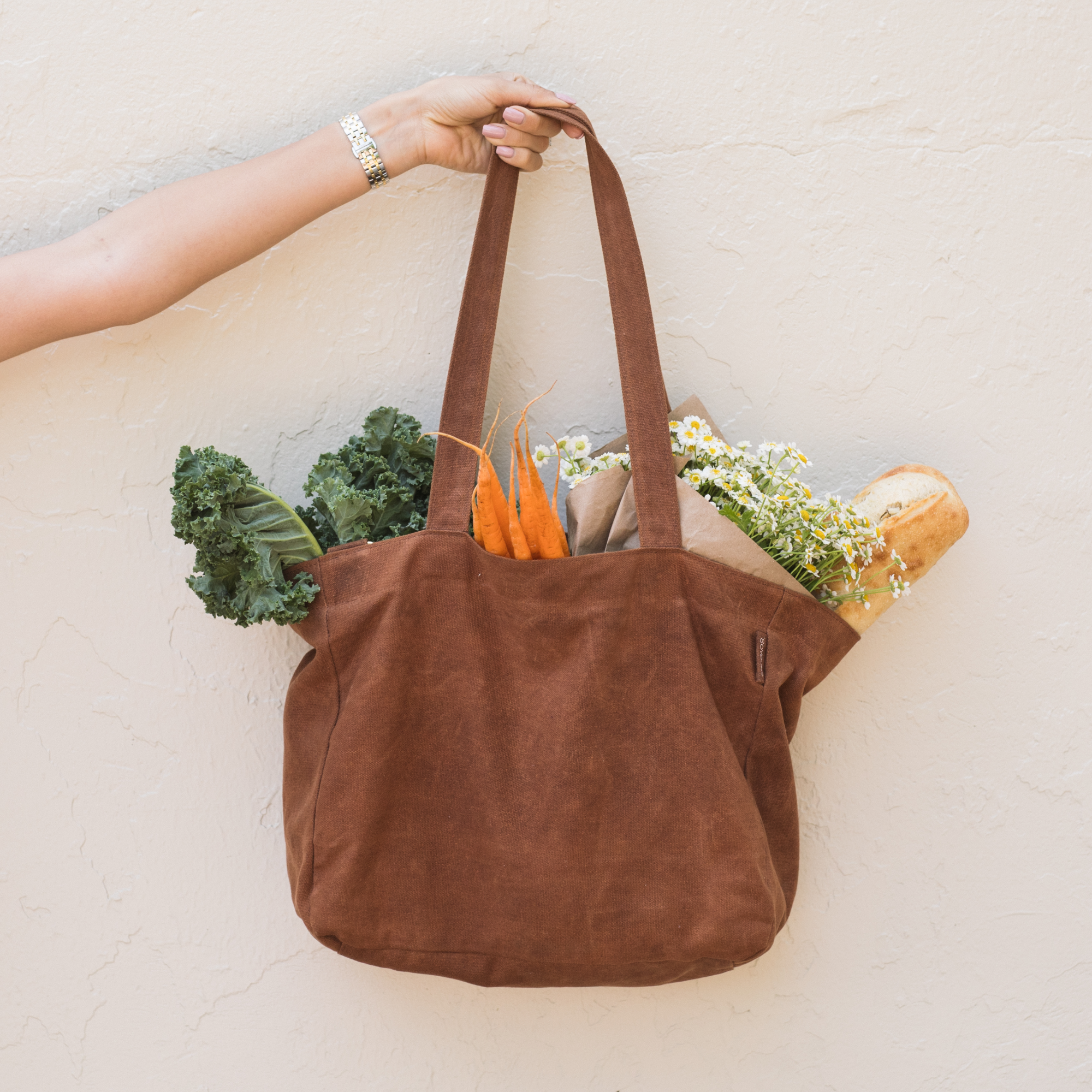 Cinnamon Charlie Tote