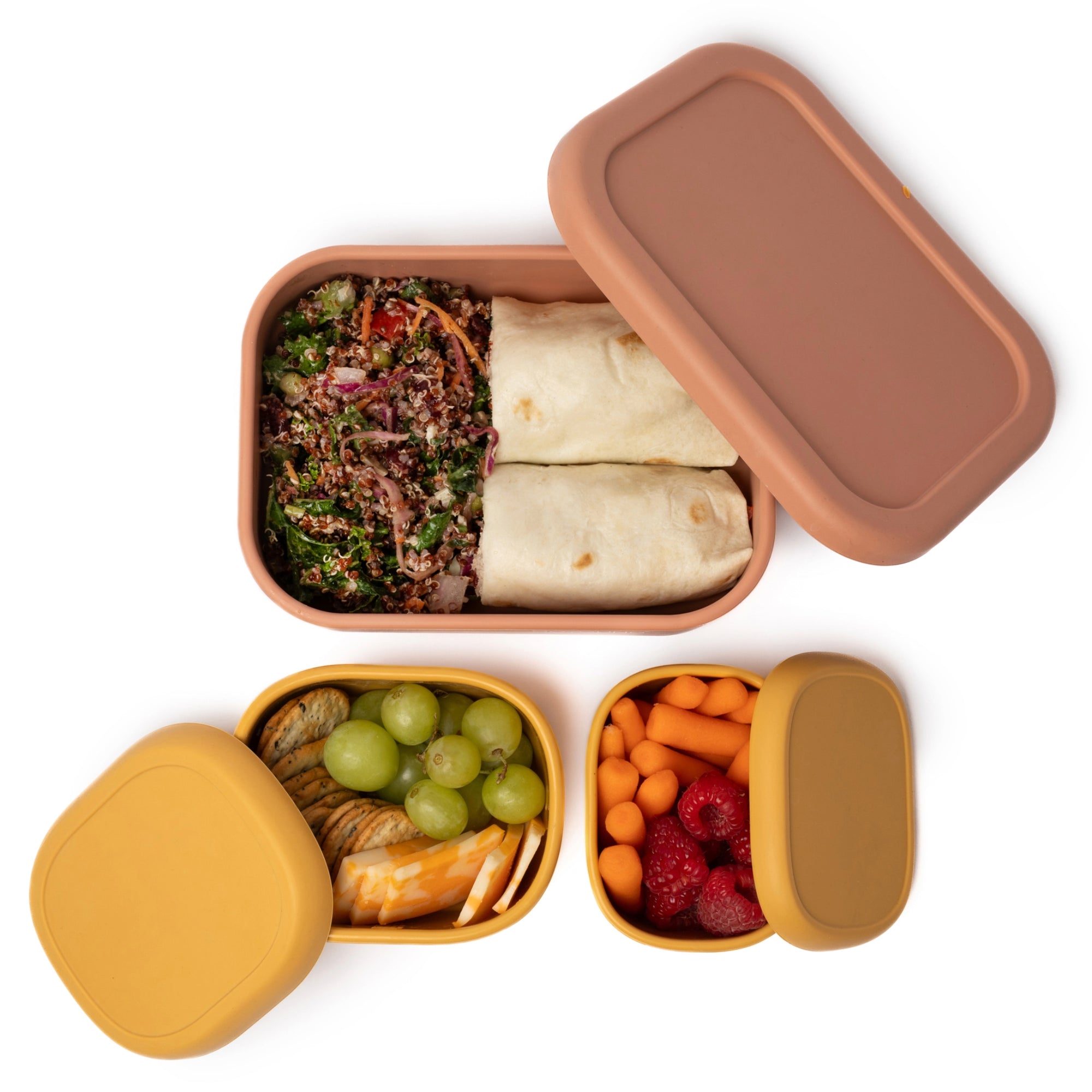 Muted Clay & Mustard Meal Container Bundle