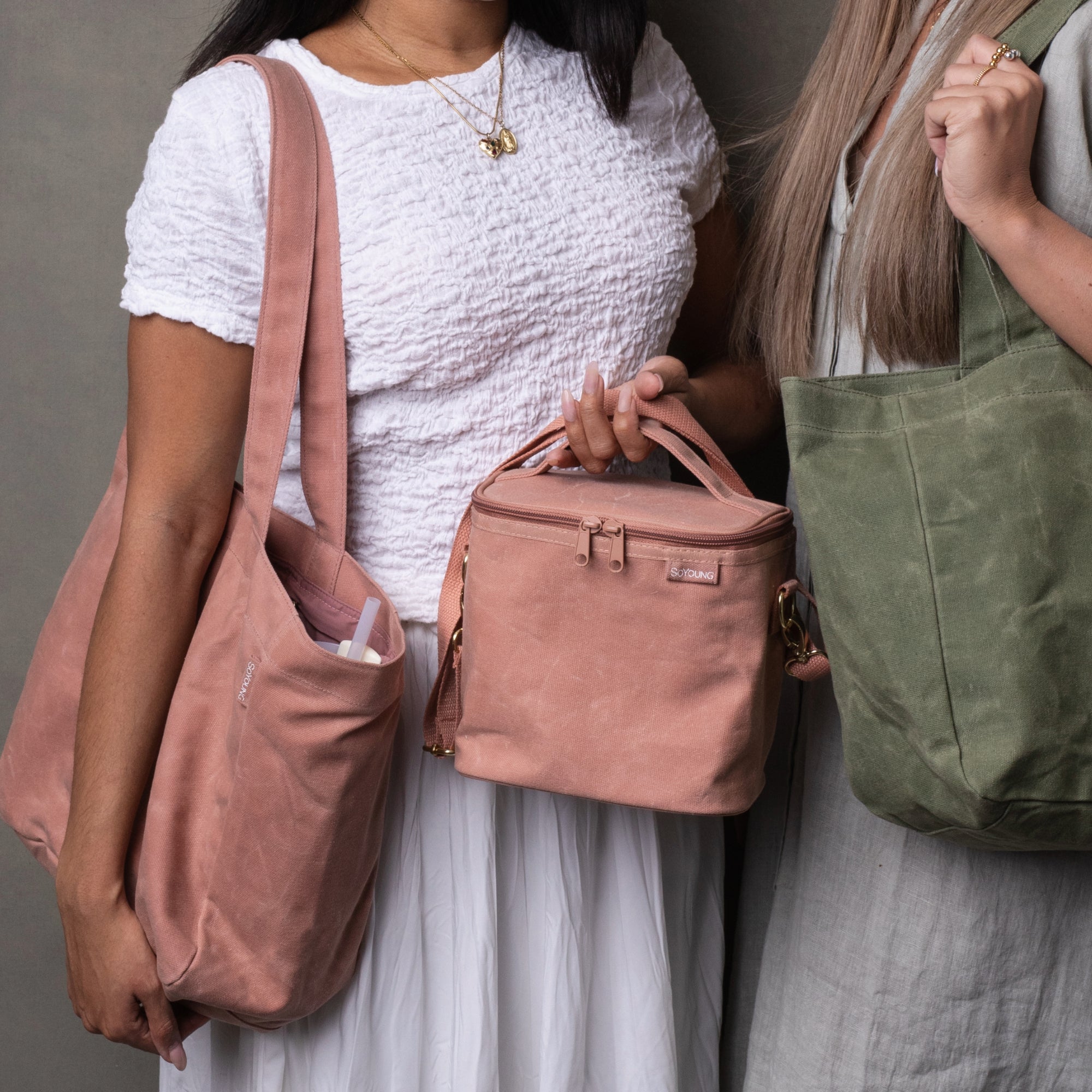 Nude Pink Charlie Tote