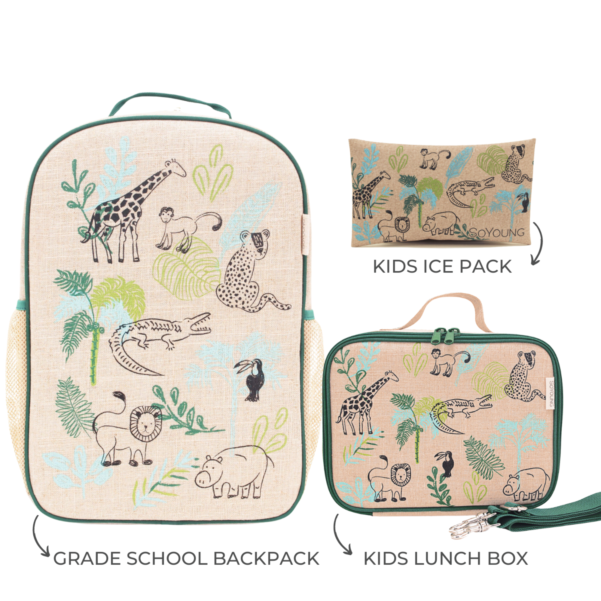 Safari Friends Grade School Bundle - 3pc