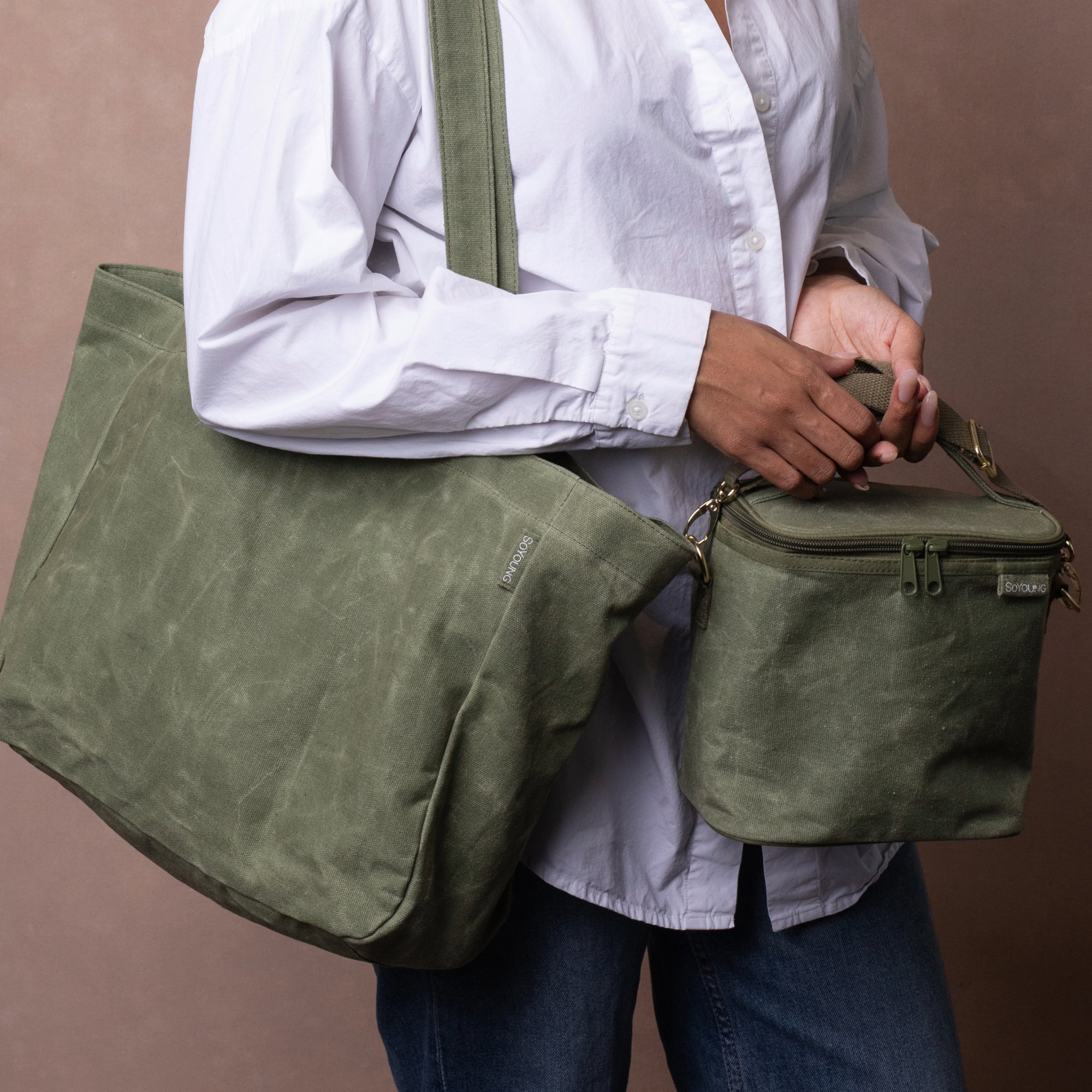 Sage Green Charlie Tote