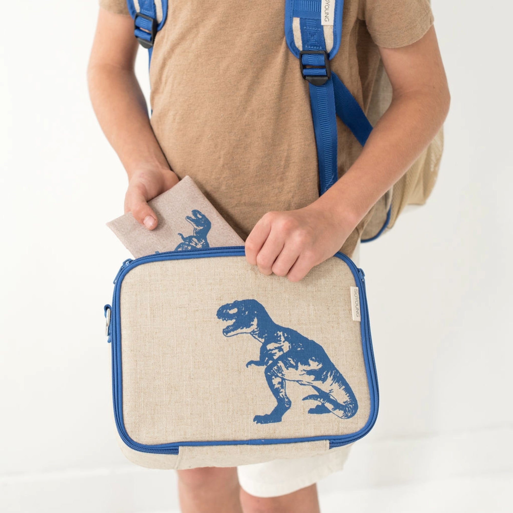 Blue Dino Grade School Bundle - 3pc