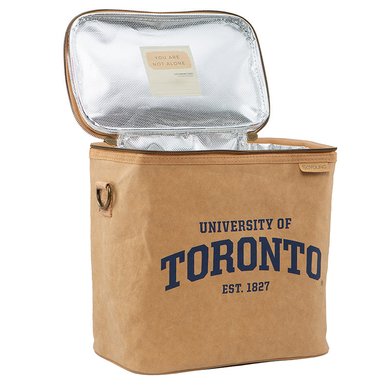 U of T Washable Kraft Paper Lunch Poche