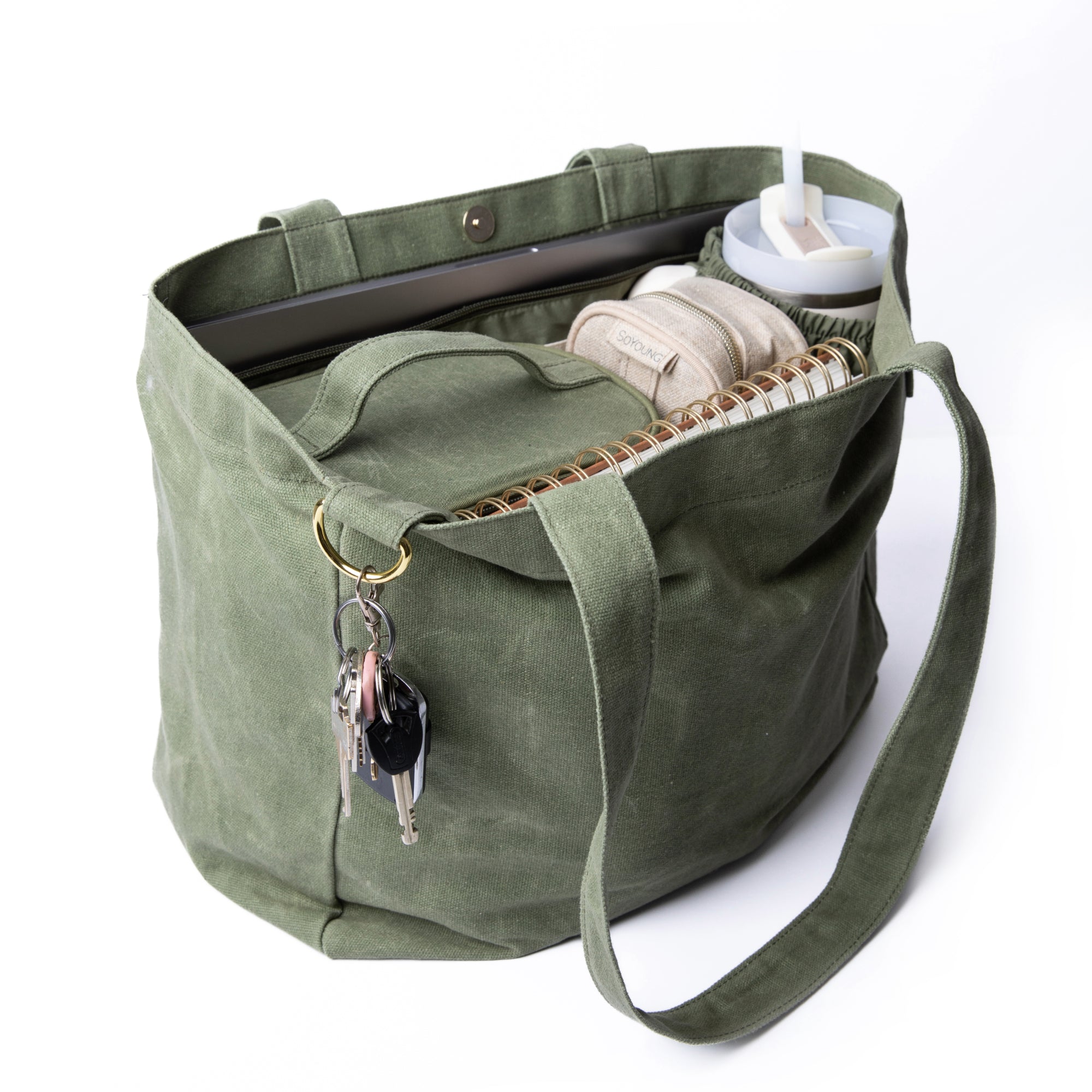 Sage Green Charlie Tote