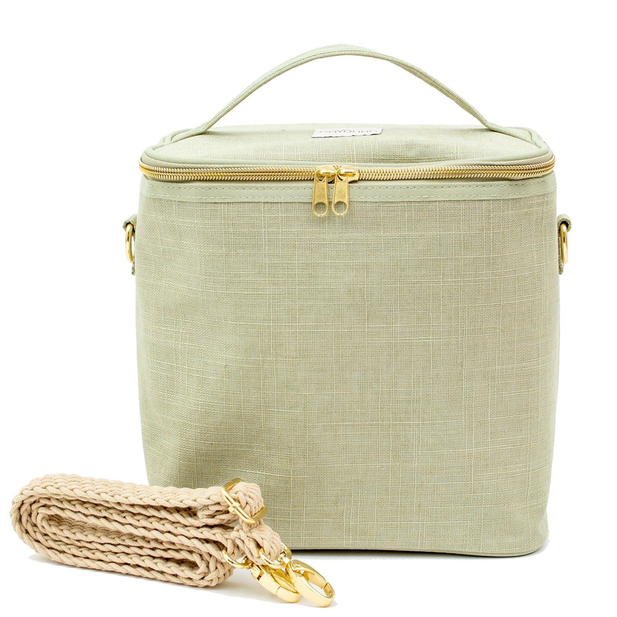 Sage Green Lunch Poche