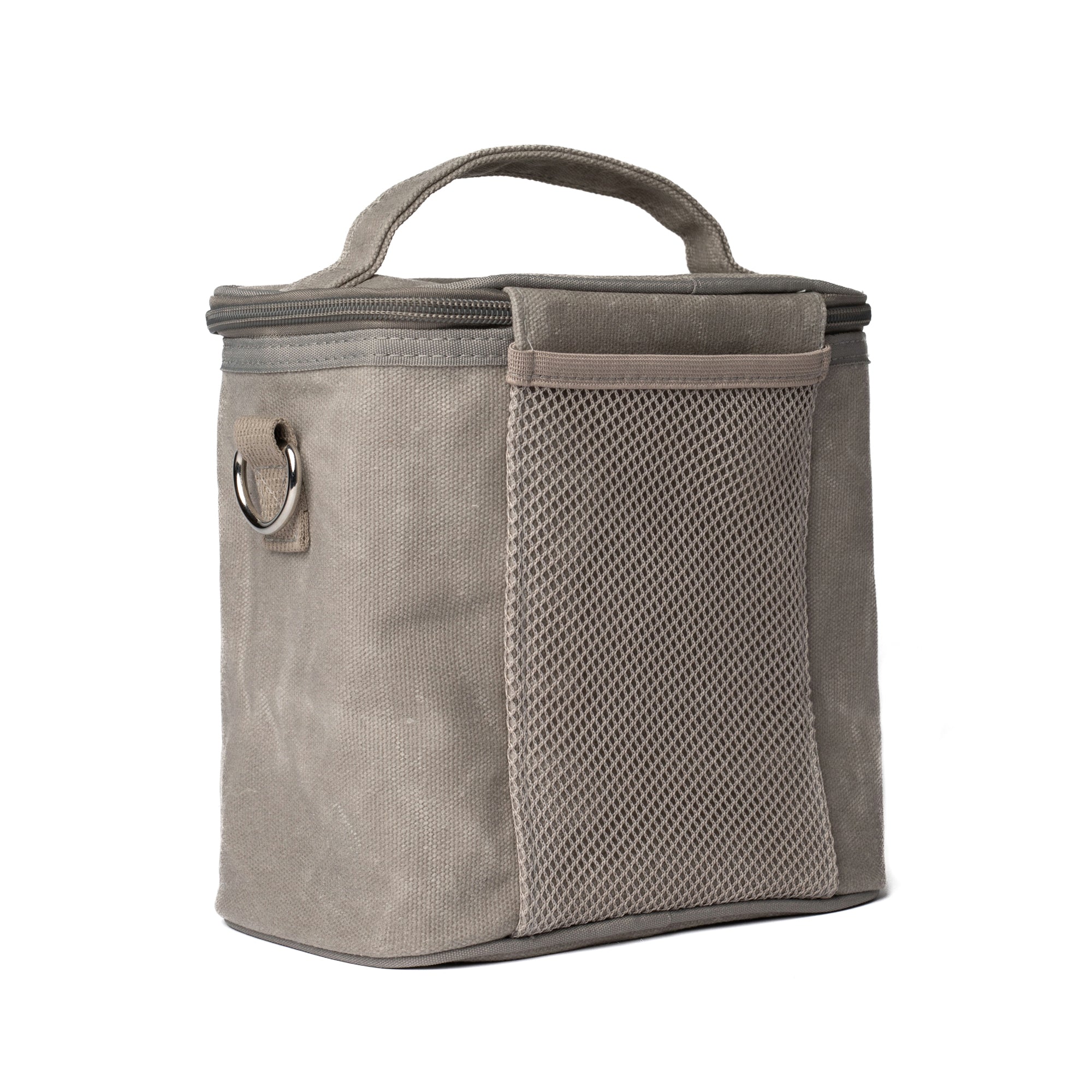 Stone Grey Petite Lunch Poche