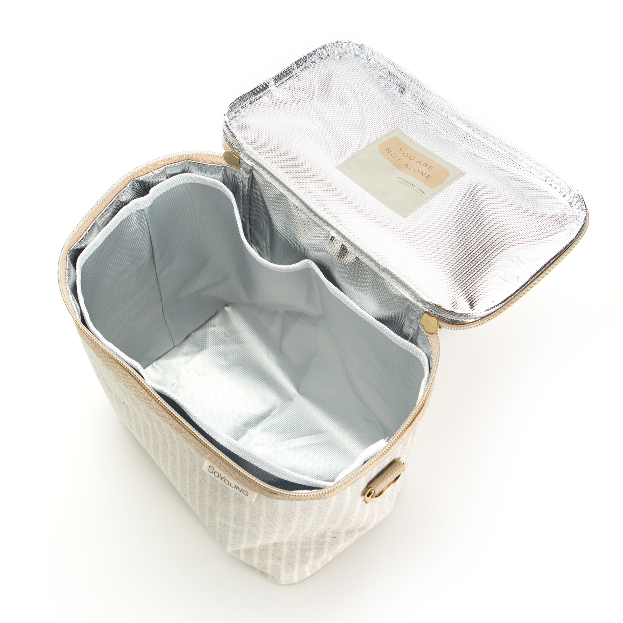Sand & Stone Beach Stripe Lunch Poche