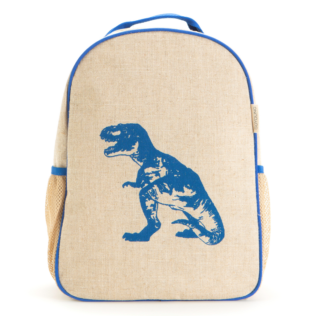 Blue dinosaur backpack online