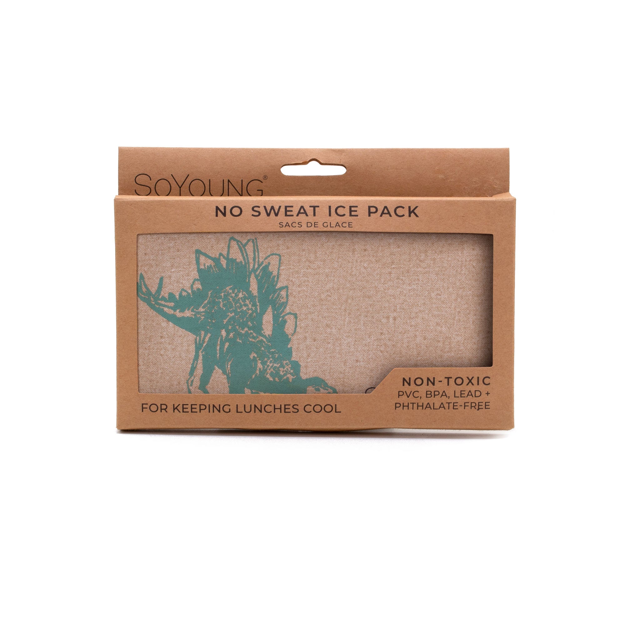 Green Stegosaurus Ice Pack