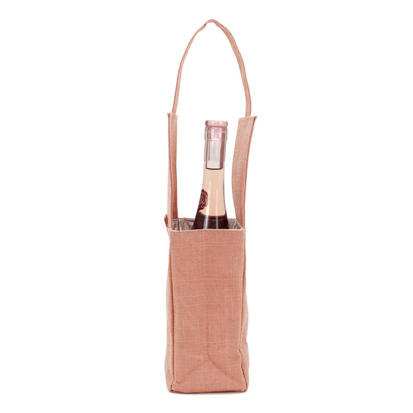 Muted Clay Wine Tote